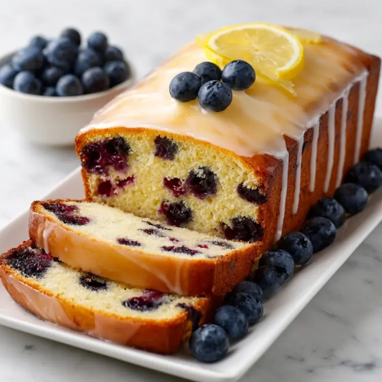 Lemon Blueberry Bread Recipe