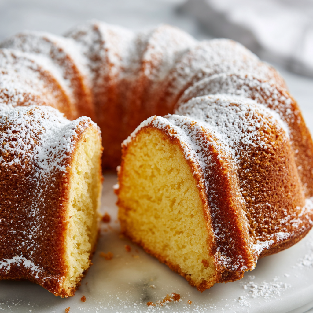 Italian Lemon Pound Cake Recipe - Recipe Image
