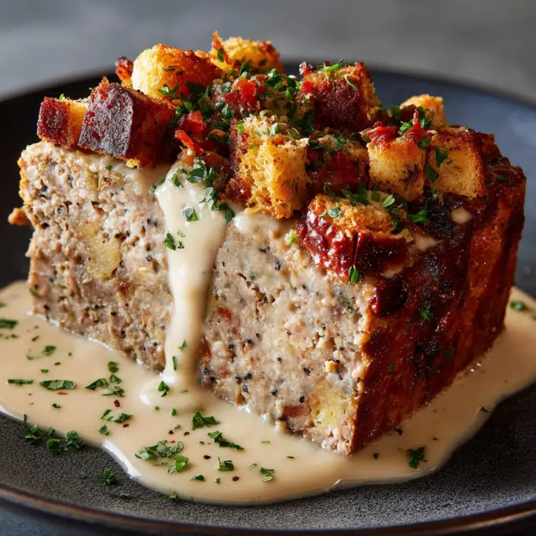 Chicken Cordon Bleu Meatloaf Recipe