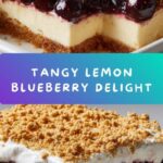 No Bake Lemon Blueberry Dessert Recipe