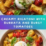 Rigatoni with Burrata and Burst Tomatoes Recipe