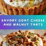 Goat Cheese and Walnut Tarts Recipe