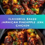 Baked Jamaican Pineapple Jerk Chicken Recipe