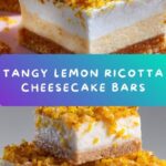 No-Bake Lemon Ricotta Cheesecake Bars Recipe