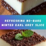 No-Bake Minted Earl Grey Slice Recipe