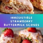 Strawberry Buttermilk Scones Recipe