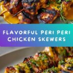 Peri Peri Chicken Skewers with a Butter Sauce Recipe