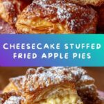 Stuffed Cheesecake Fried Apple Pies Recipe