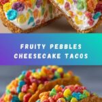 Delicious Fruity Pebbles Cheesecake Tacos Recipe