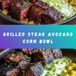 Steak Avocado Corn Bowl Recipe