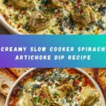 Slow Cooker Spinach Artichoke Dip Recipe
