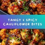 Sweet and Spicy Baked Cauliflower Recipe
