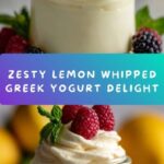 Lemon Whipped Greek Yogurt Recipe