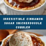 Cinnamon Sugar Snickerdoodle Cobbler Recipe