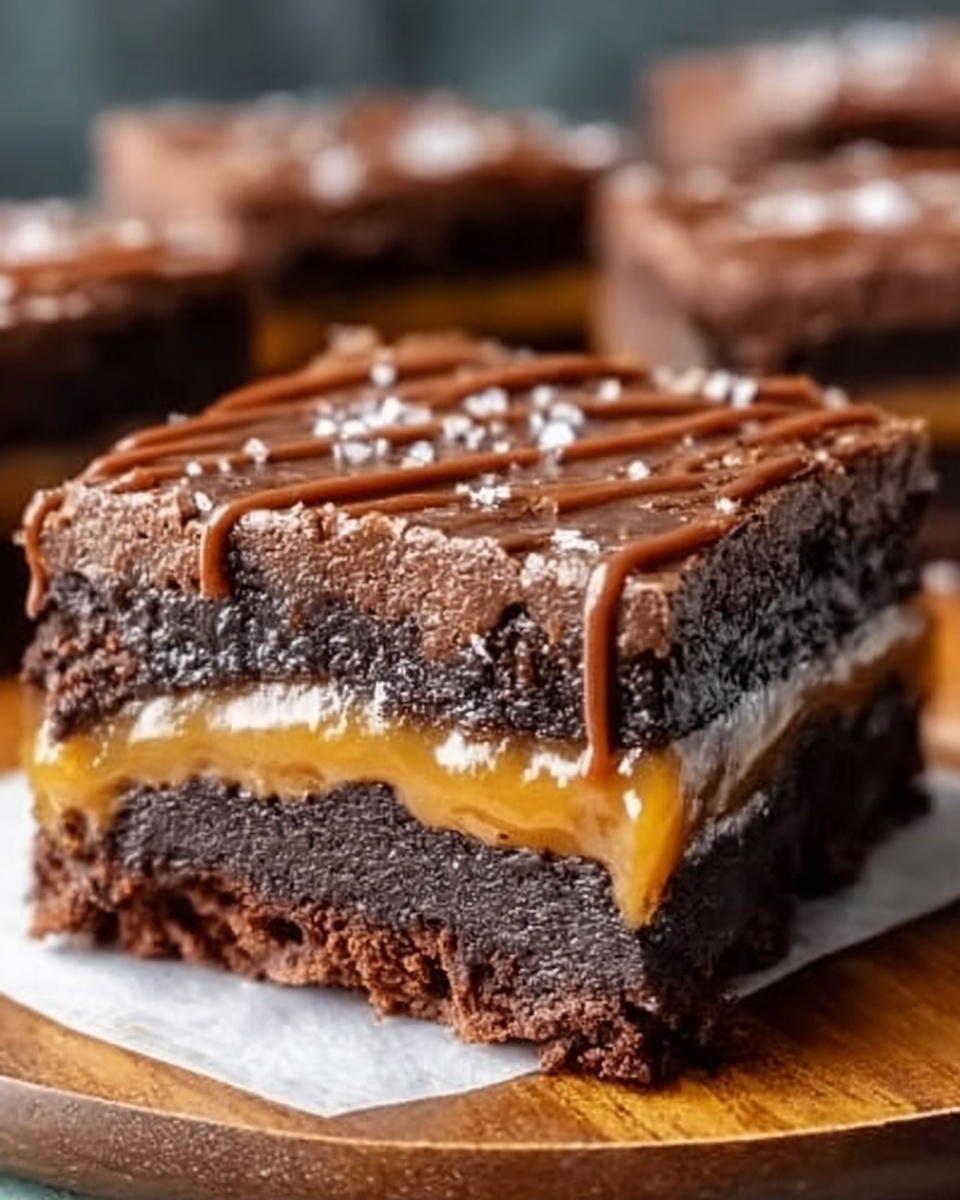 Caramel Swirl Brownies Recipe - Recipe Image