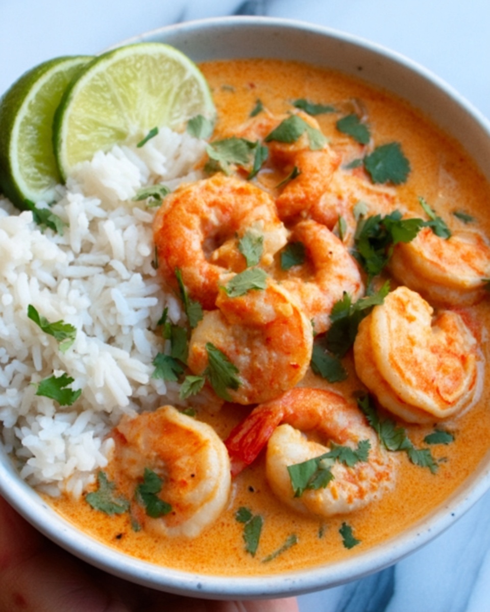 Coconut Lime Shrimp Curry Recipe - Recipe Image