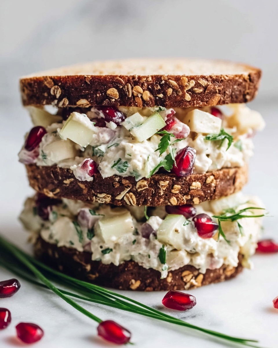 Pomegranate Apple Chicken Salad Recipe - Recipe Image