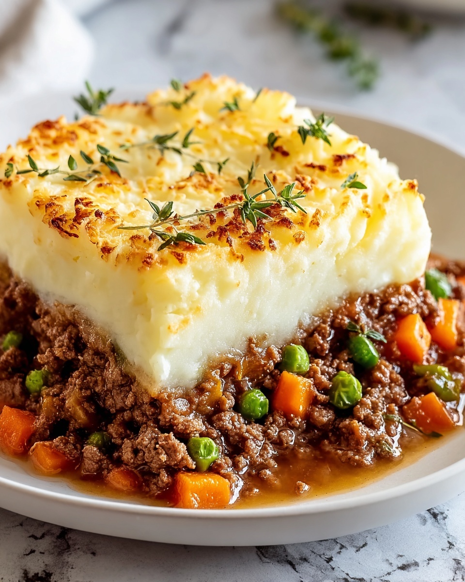 Classic Shepherd’s Pie with Lamb and Mashed Potatoes Recipe - Recipe Image