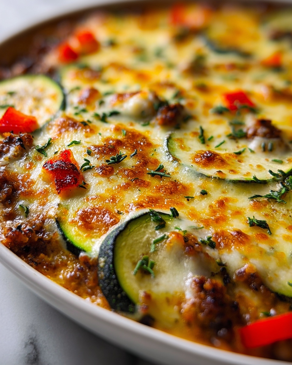 Tex-Mex Zucchini Bake Recipe - Recipe Image