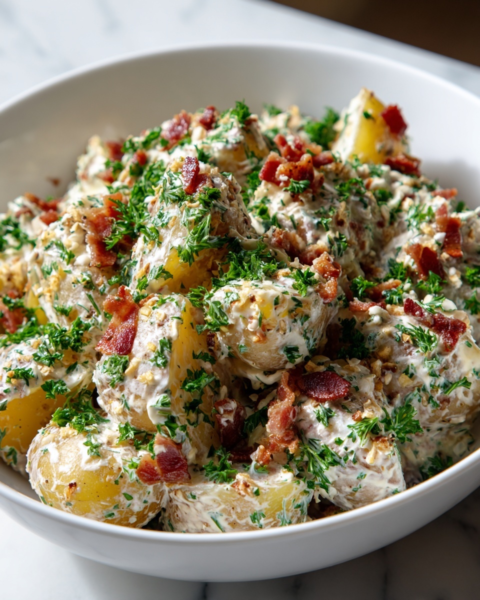 French Potato Salad with Herb Mustard Vinaigrette Recipe - Recipe Image