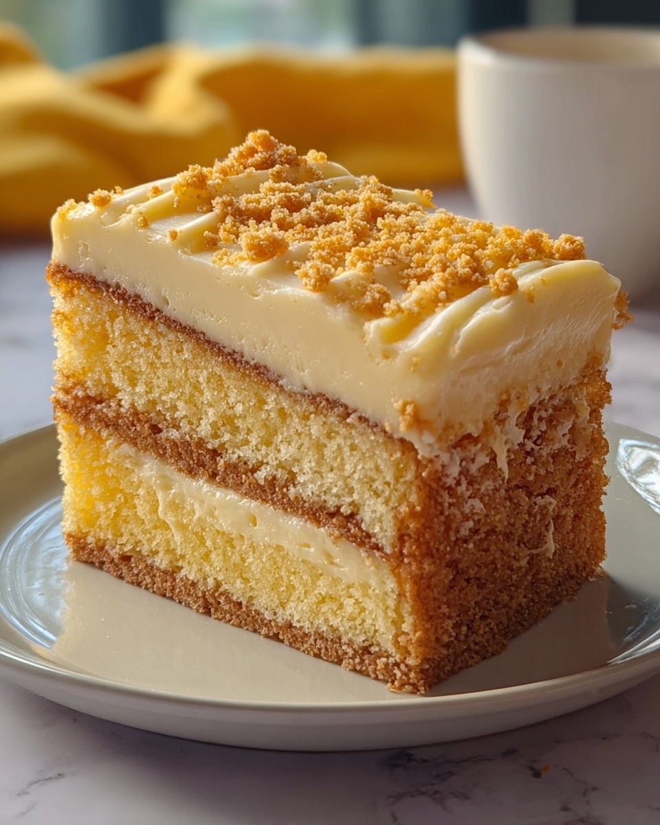 Lemon Cream Cheese Coffee Cake Recipe - Recipe Image