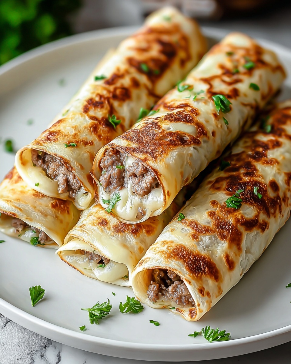 Delicious Keto Philly Cheesesteak Roll Ups Recipe - Recipe Image