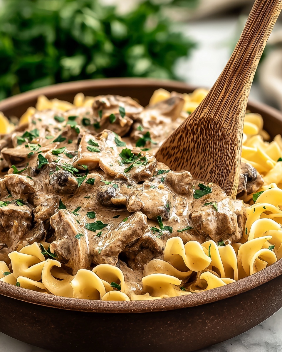 Old Fashioned Beef Stroganoff Recipe - Recipe Image