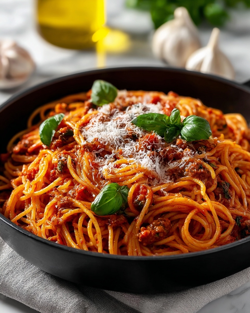 One Pot Spaghetti Recipe - Recipe Image