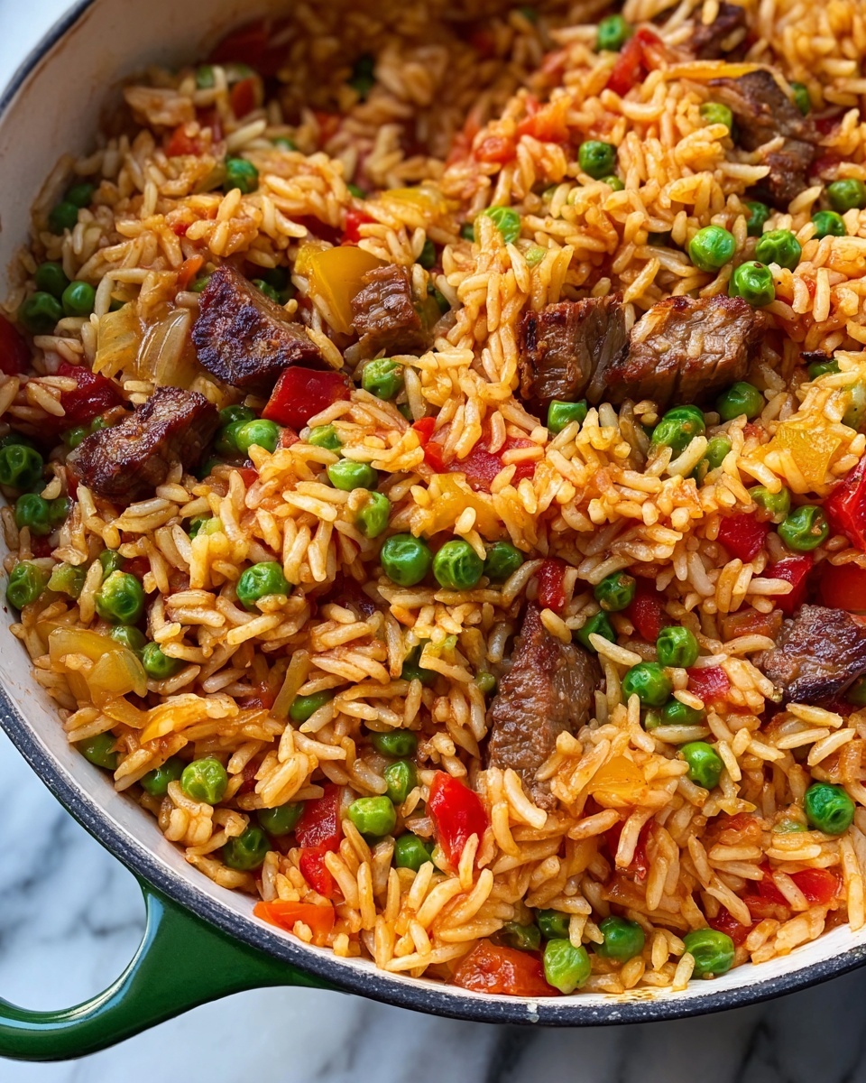 Serbian Rice with Meat (Djuvec Rice) Recipe - Recipe Image