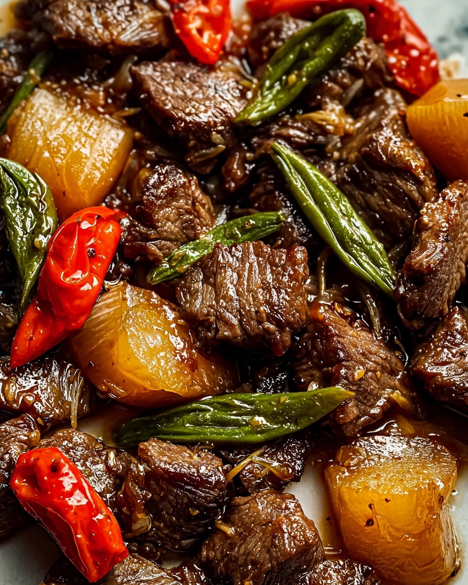 Stir-Fry with Chinese Yam and Beef Recipe - Recipe Image