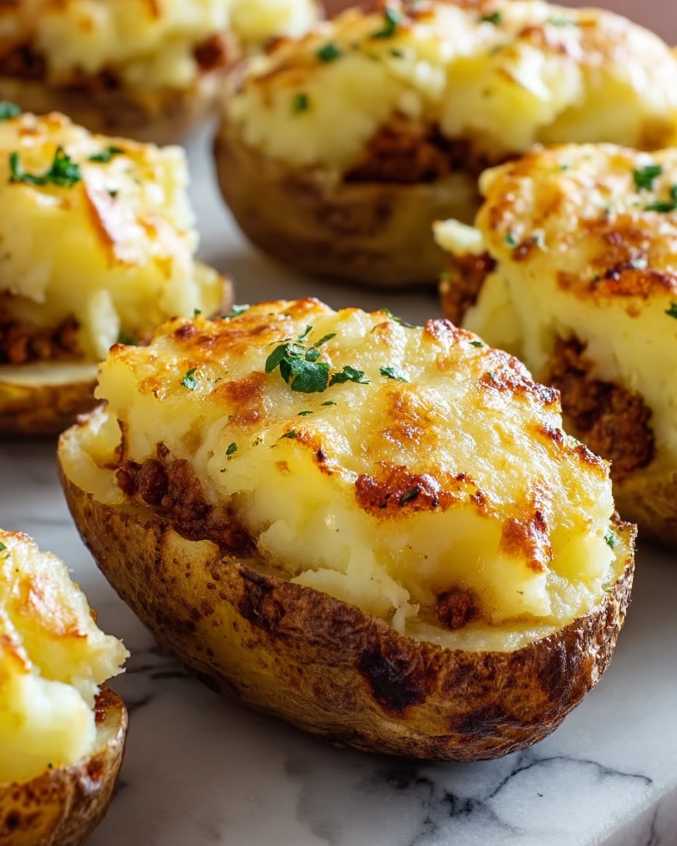 Oven-Fried Stuffed Potatoes Recipe - Recipe Image