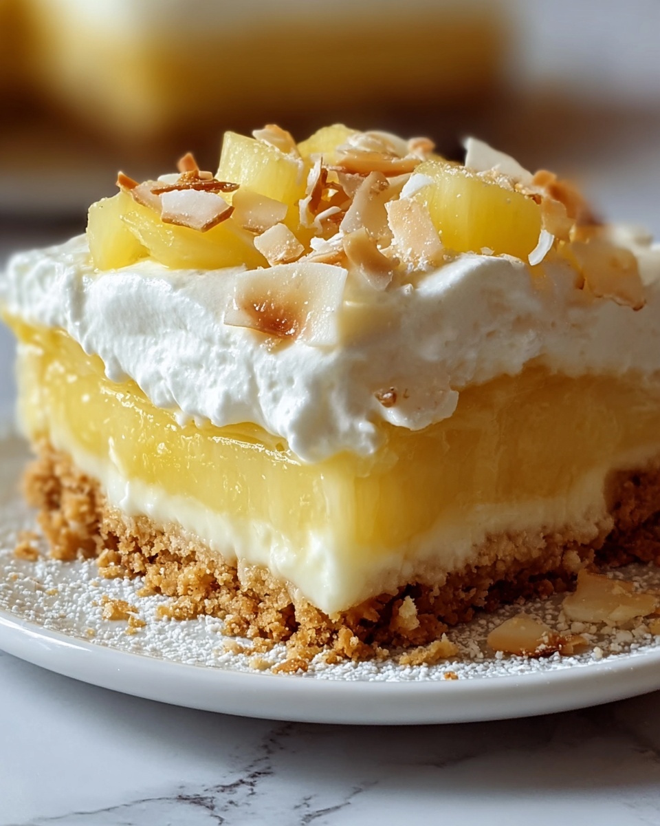 Pineapple Cream Cheese Pie Recipe - Recipe Image