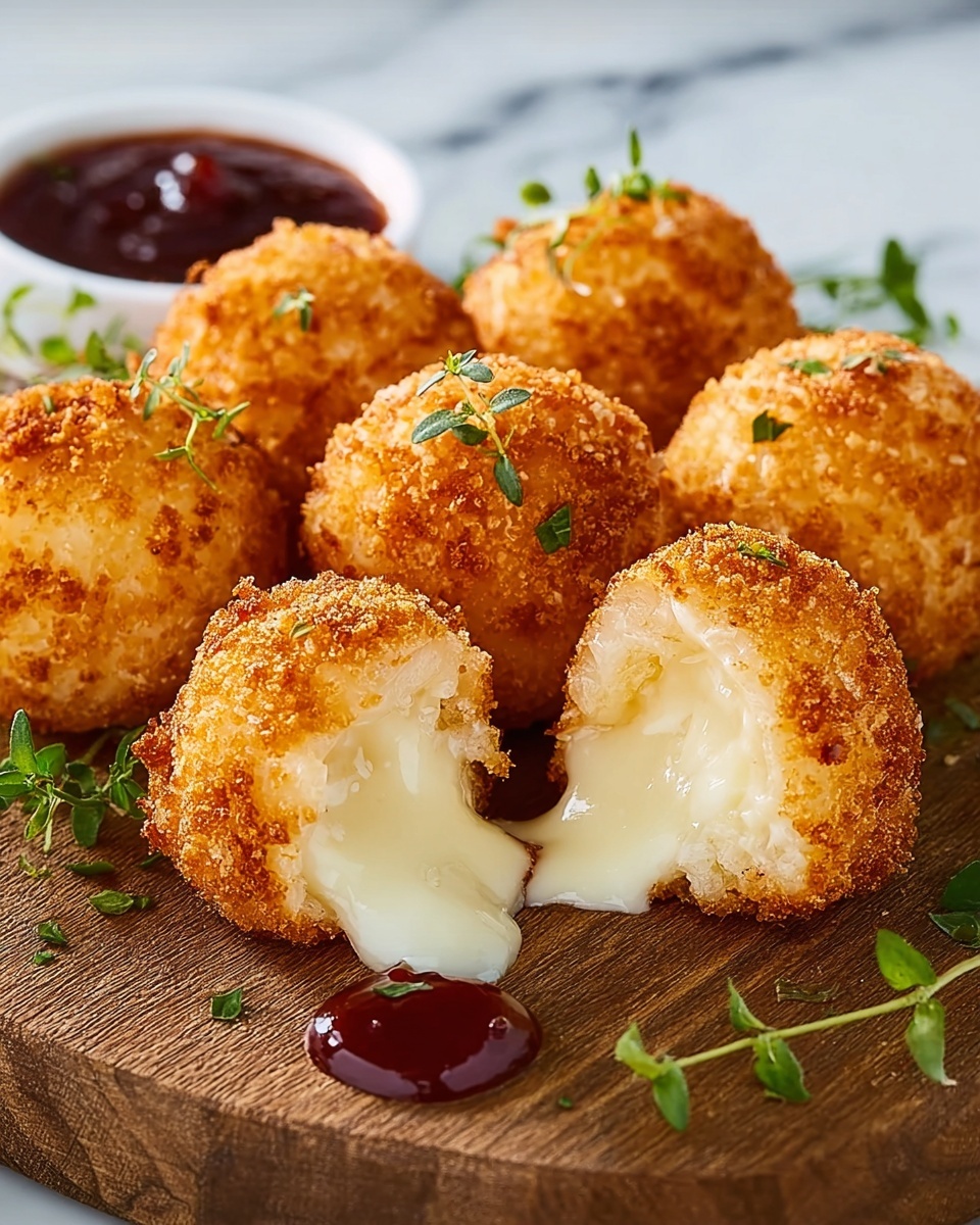 Crispy Fried Cheese Balls Recipe That’s Better Than Takeout Recipe - Recipe Image