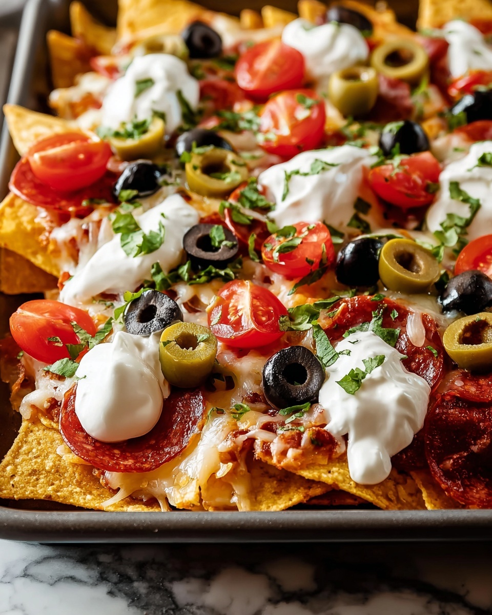 Italian Nachos Recipe - Recipe Image