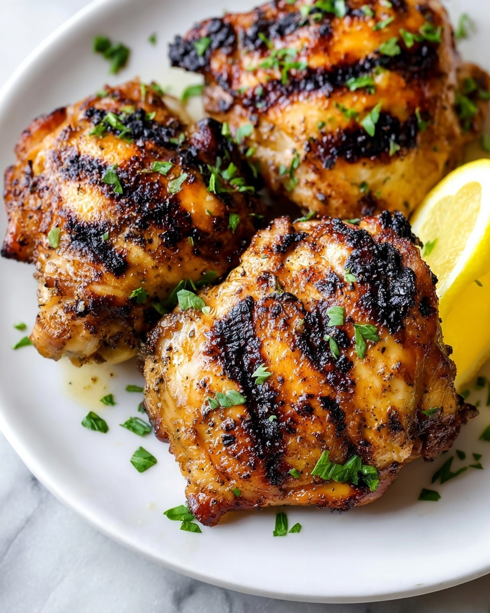 Juicy Grilled Chicken Thighs Recipe - Recipe Image
