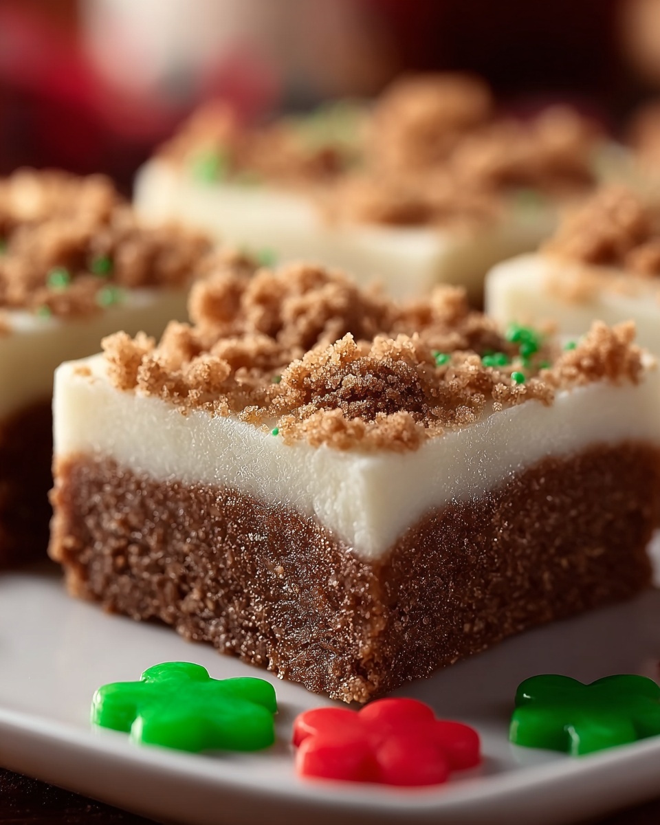 Gingerbread Cookie Bars Recipe - Recipe Image
