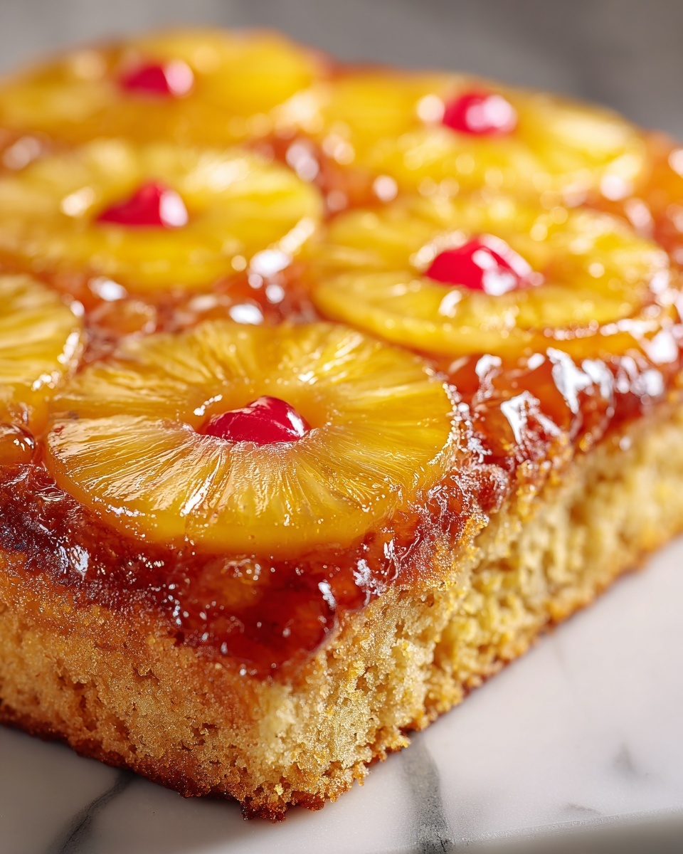 Easy Pineapple Upside Down Cake Recipe - Recipe Image