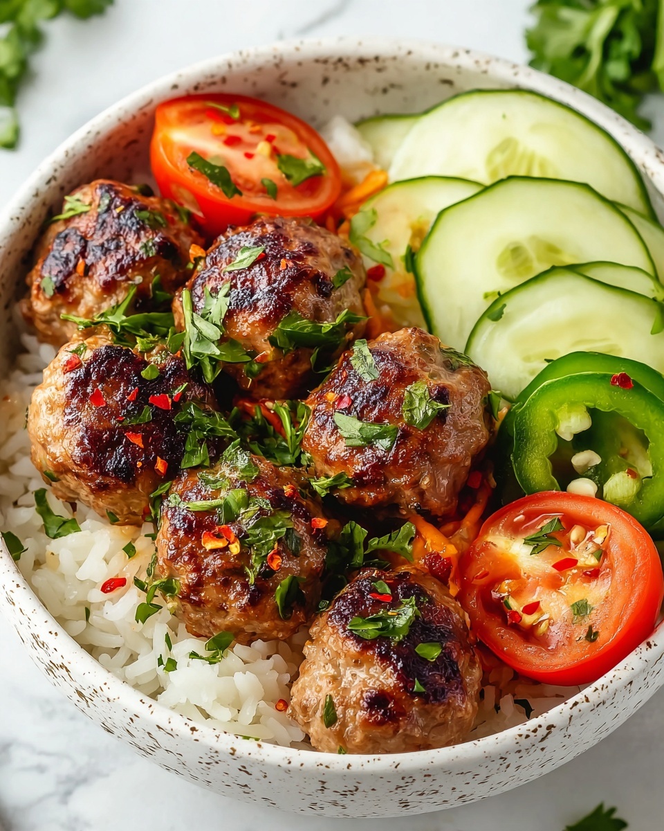 Mediterranean Chicken Meatballs Recipe - Recipe Image