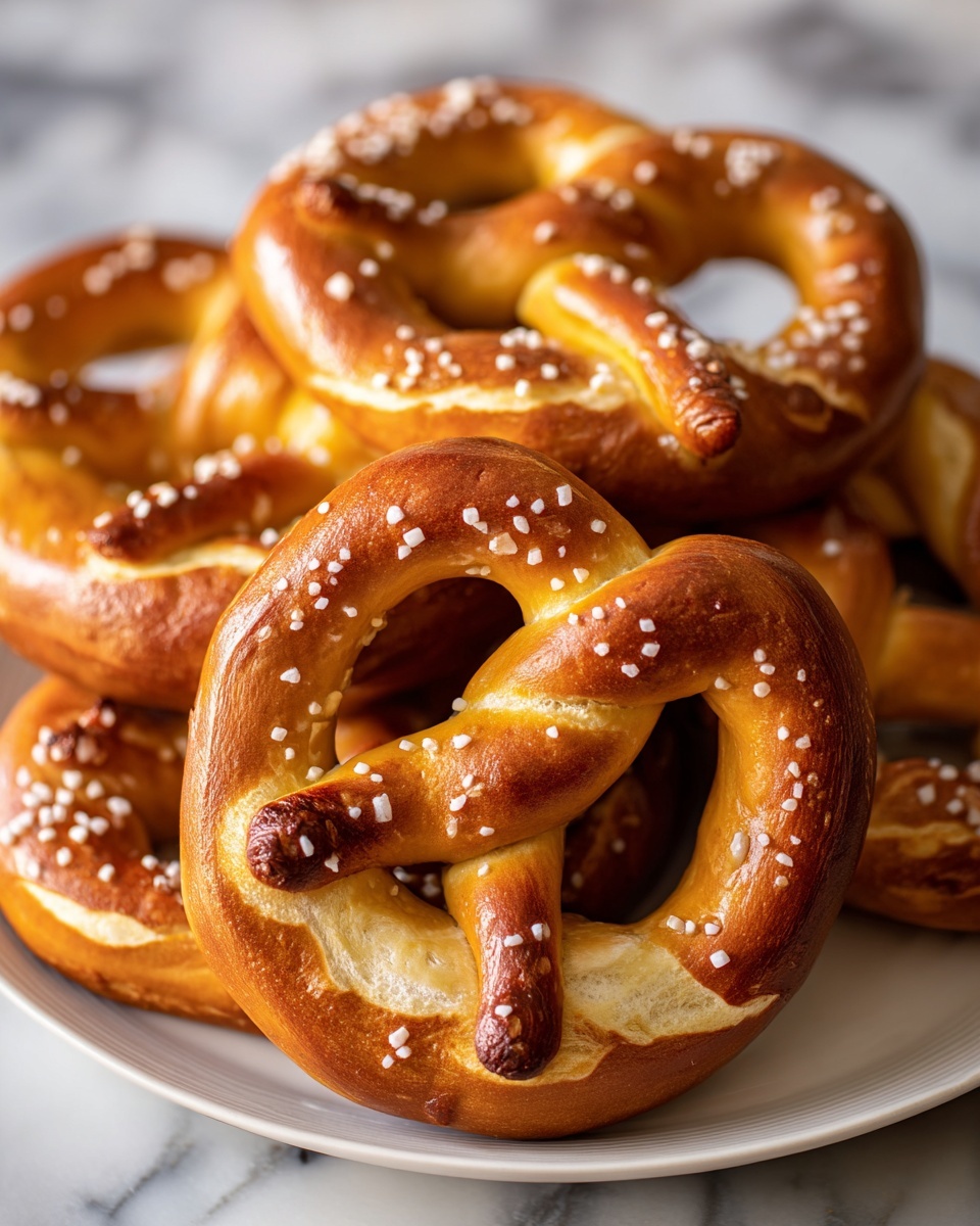 Homemade Soft Pretzels Recipe - Recipe Image