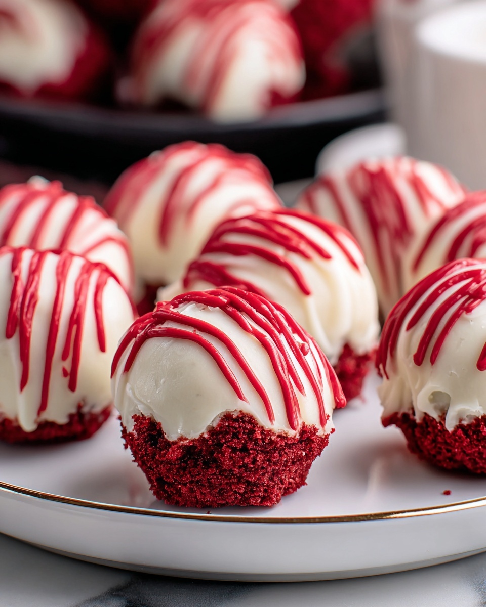 Red Velvet Cheesecake Bites Recipe - Recipe Image