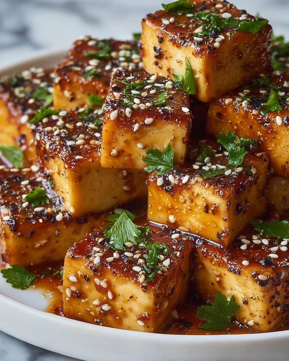 Baked Lemon Pepper Tofu Recipe - Recipe Image