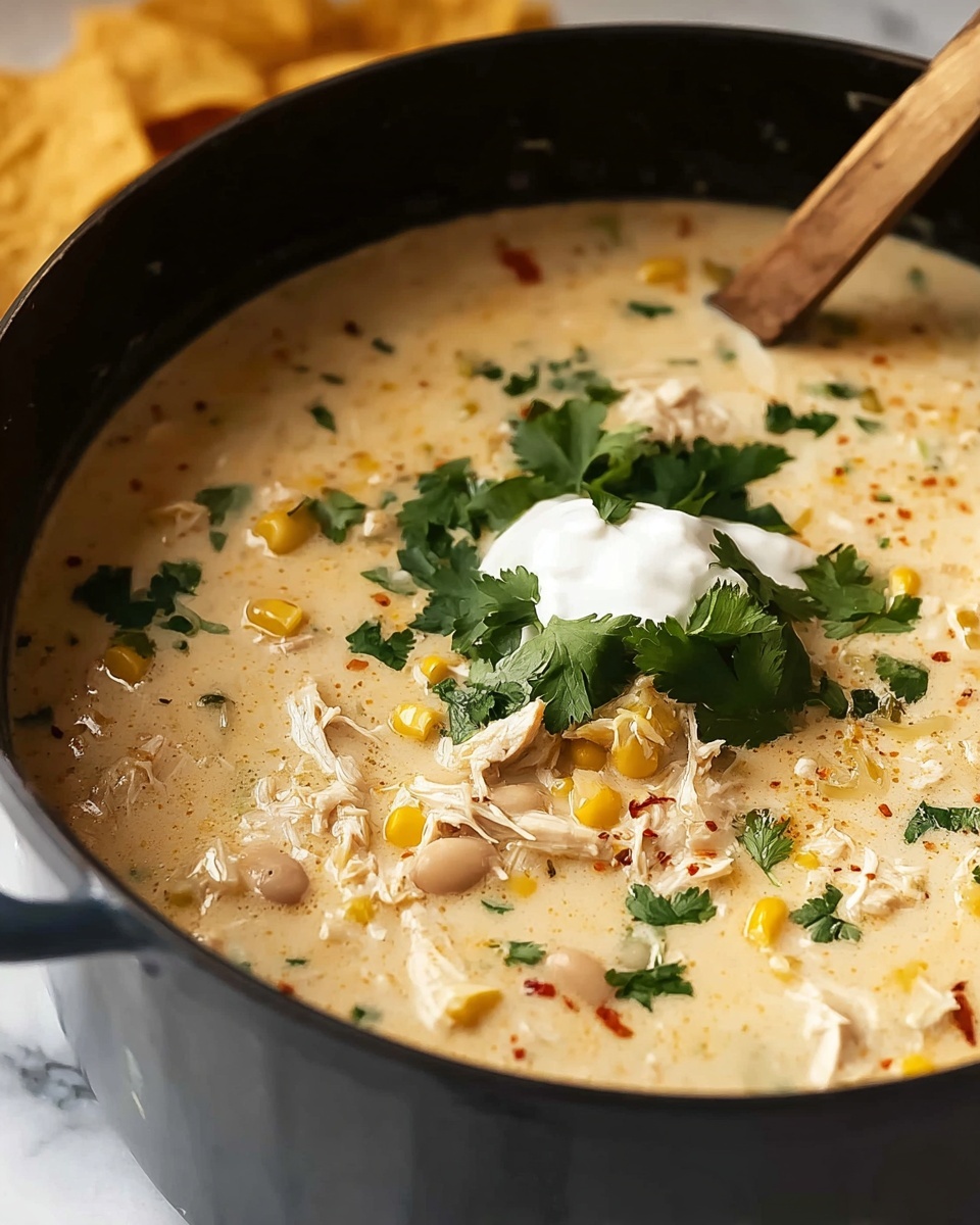 Easy White Chicken Chili Recipe - Recipe Image