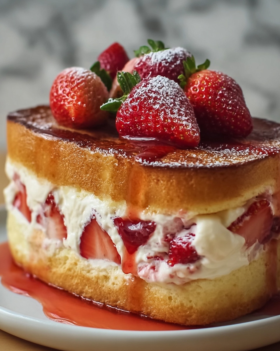 Strawberry Cheesecake French Toast Recipe - Recipe Image