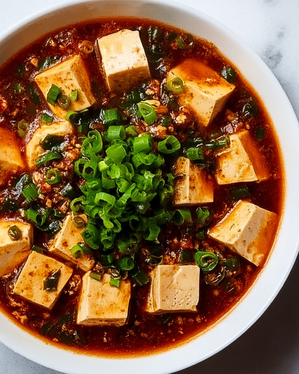 Spicy Mapo Tofu with Pork Recipe - Recipe Image
