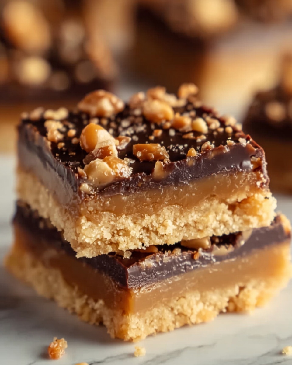 Cake Mix Toffee Bars Recipe - Recipe Image