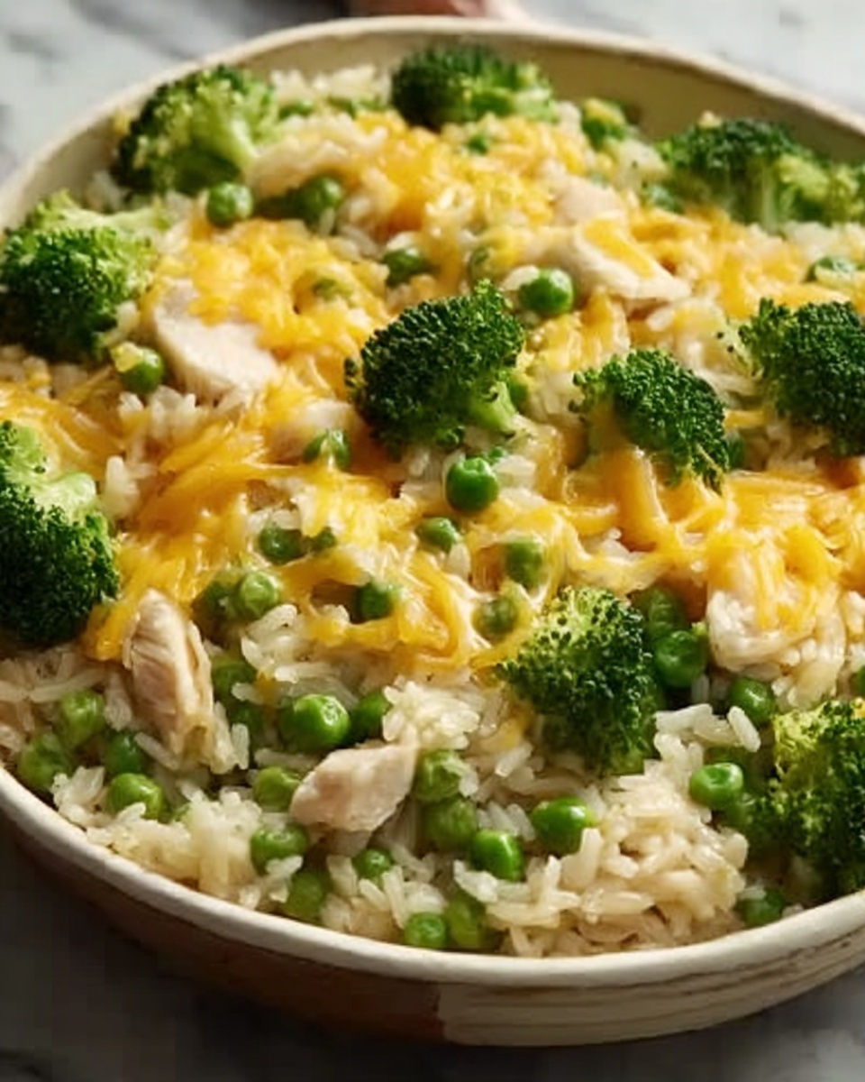 Broccoli, Rice, Cheese, and Chicken Casserole Recipe - Recipe Image