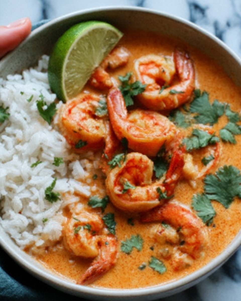 Coconut Lime Shrimp Curry Recipe - Recipe Image