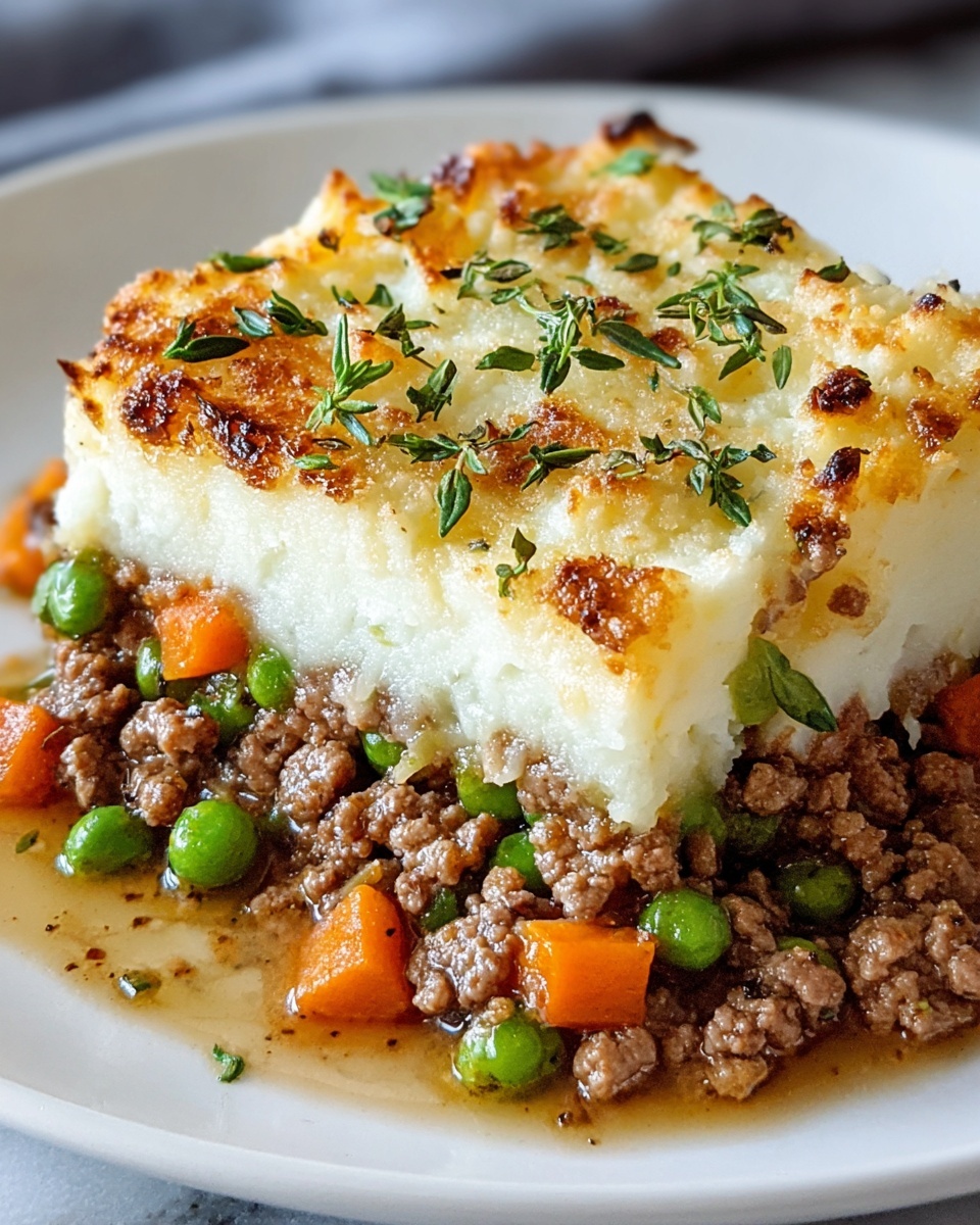 Classic Shepherd’s Pie with Lamb and Mashed Potatoes Recipe - Recipe Image