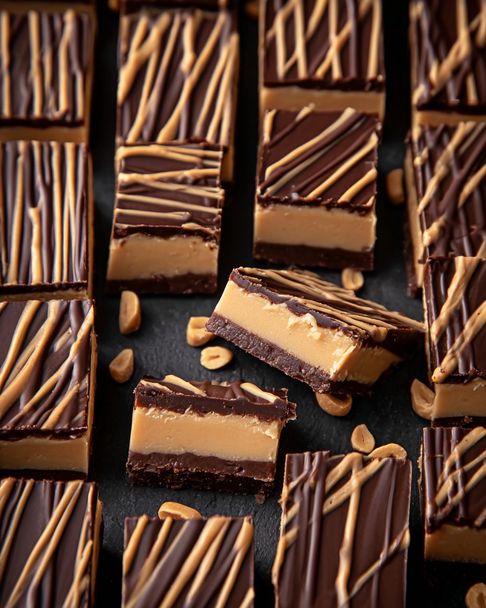 Peanut Butter Chocolate Bars Recipe - Recipe Image