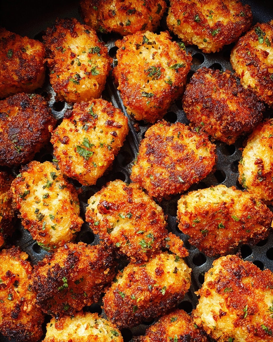 Healthy Chicken Nuggets with Cauliflower Rice Recipe - Recipe Image